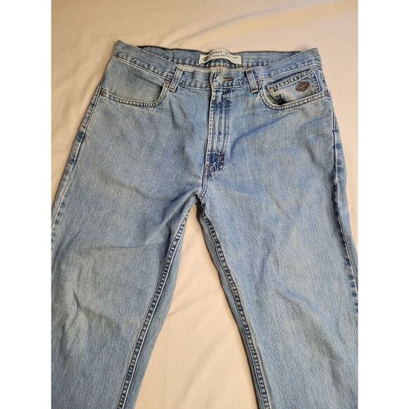 Harley-Davidson Light Blue Straight Men Jeans - Picture 9 of 15